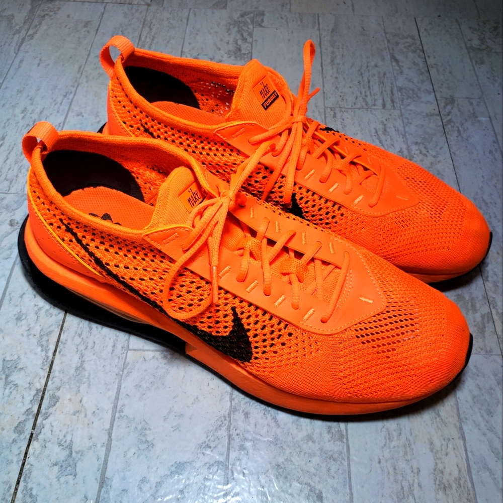 Nike Air Max Flyknit Racer - Total Orange. Size - 10.5